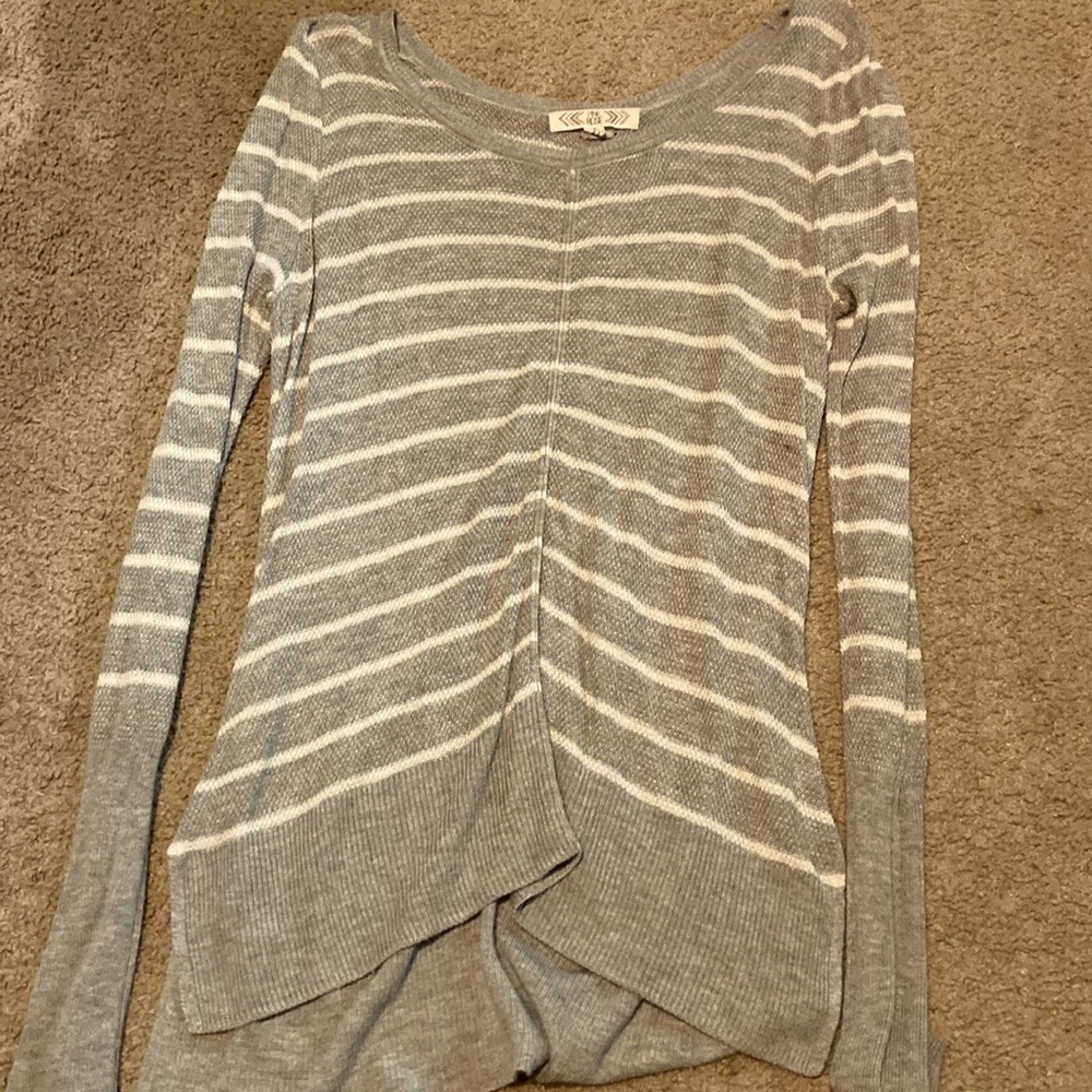 Straight long sleeve shirt